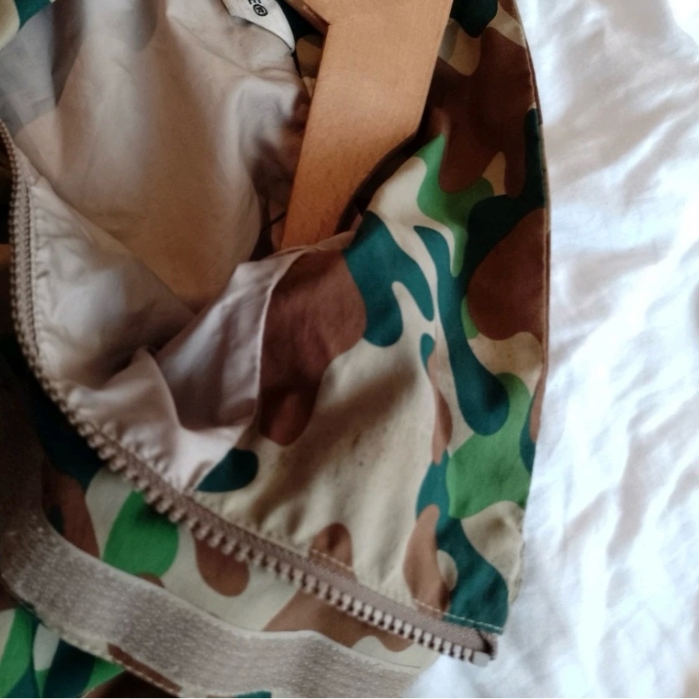 A Bathing Ape Bape nigo era woodland camo snowboard jacket removable hood Sz S - Picture 7 of 9